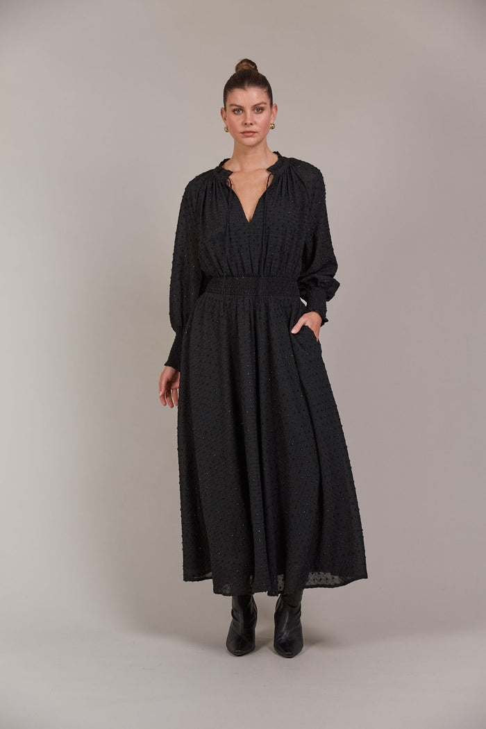 Ayana Maxi Dress (Black)