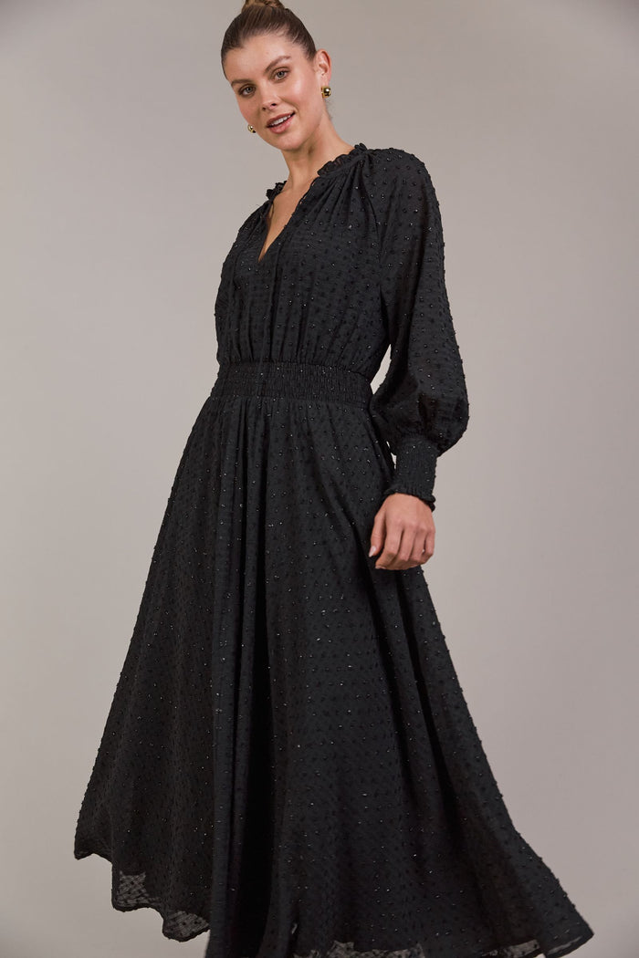 Ayana Maxi Dress (Black)