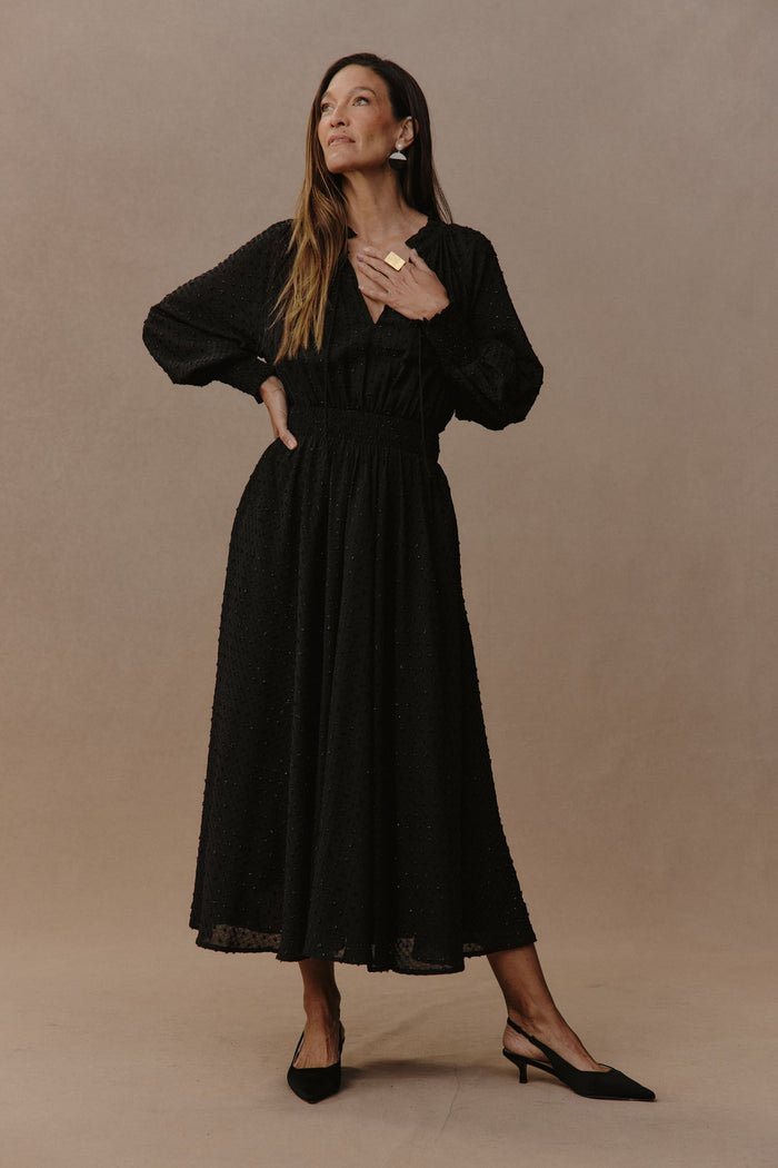 Ayana Maxi Dress (Black)