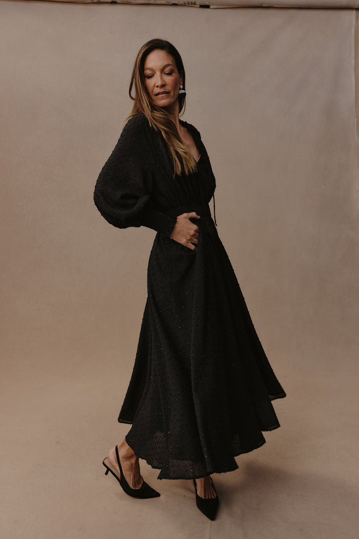 Ayana Maxi Dress (Black)