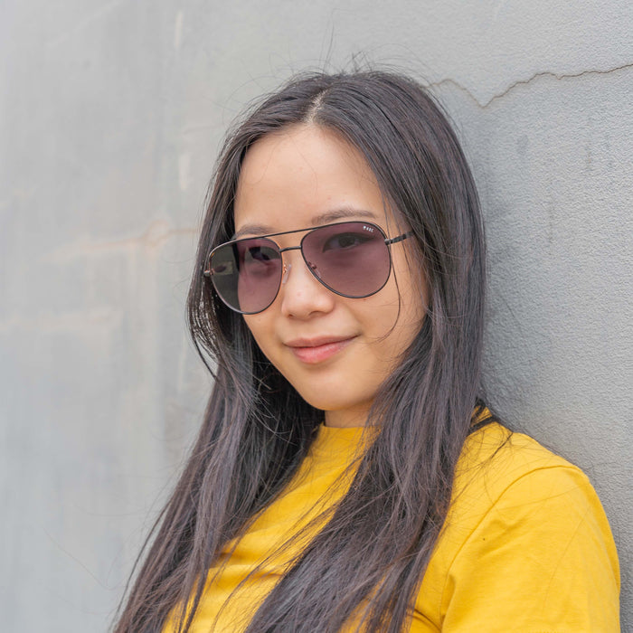 Roc Baby It's You Black Aviator Sunglasses | Women's Sunglasses | Gretel Lane