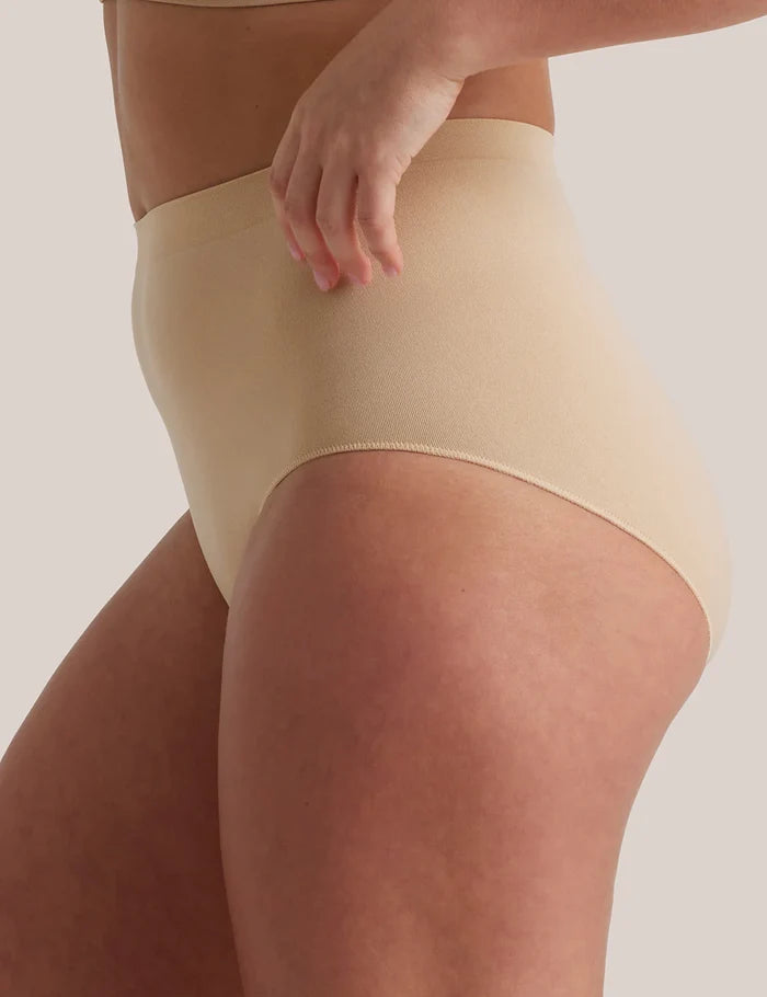 Bare Essentials Full Brief (Rose Beige)