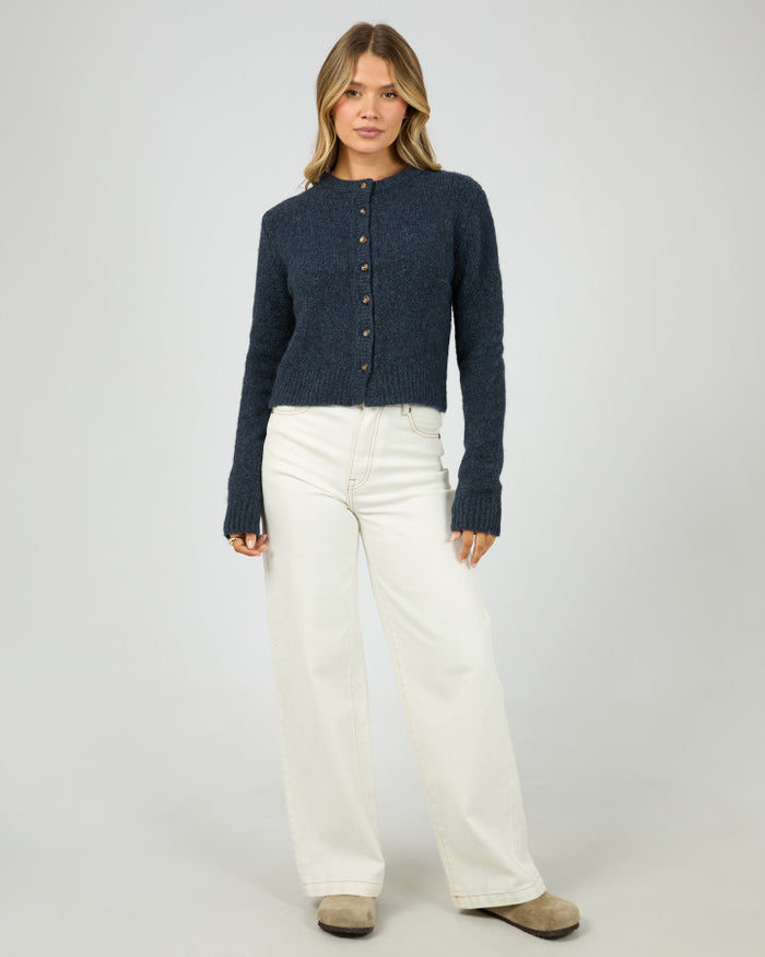 All About Eve Women's Navy Knit Bayside Cardigan | Gretel Lane