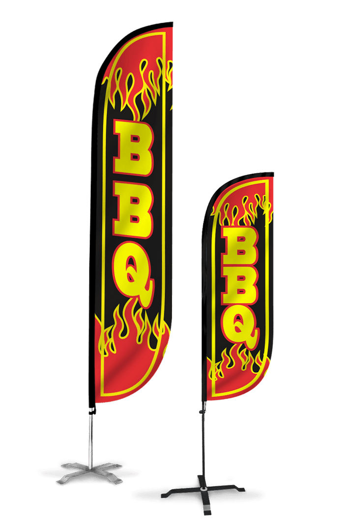 BBQ Feather Flag