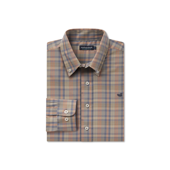 Burnt   Taupe Grid