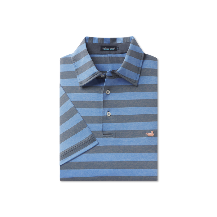 Navy and French Blue Stripe