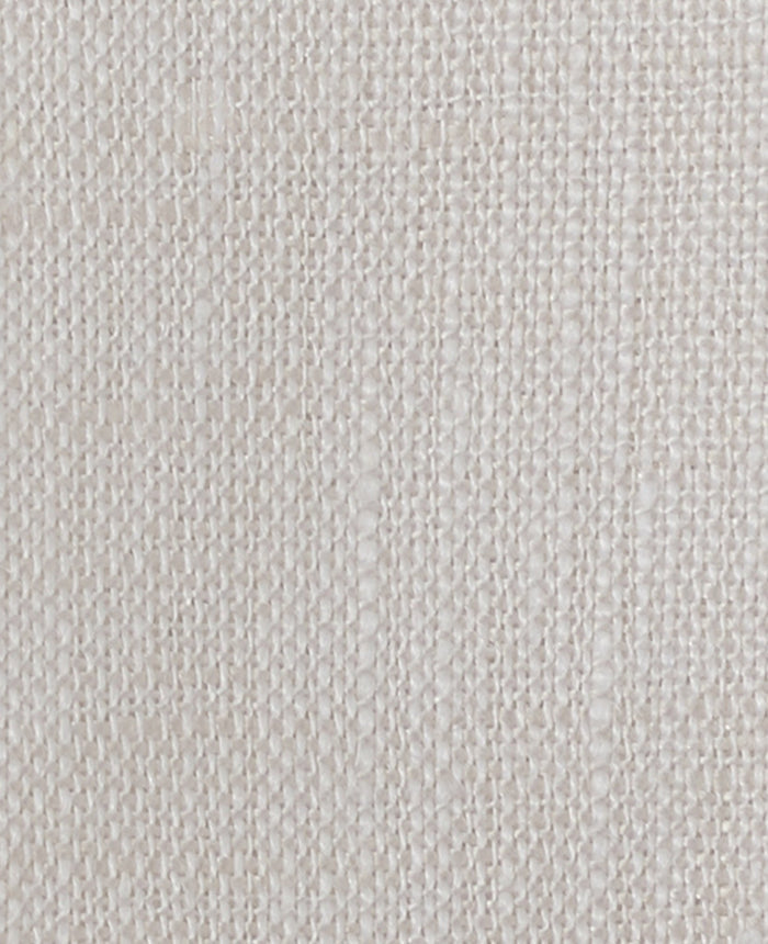 bertram cream linen made to measure shirt fabric detail