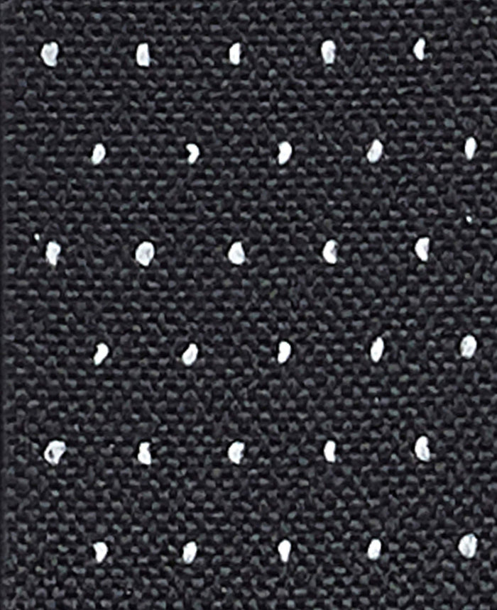 Black White Pindot Stripe Adjustable Braces