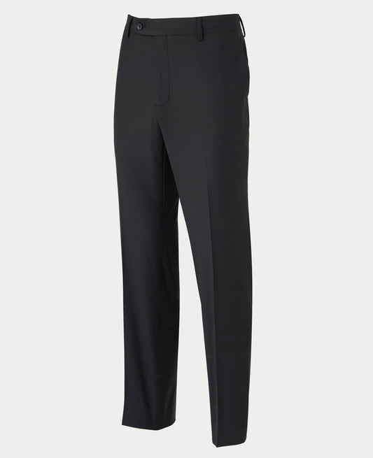 Men's Black Wool Blend Suit Trousers mannequin