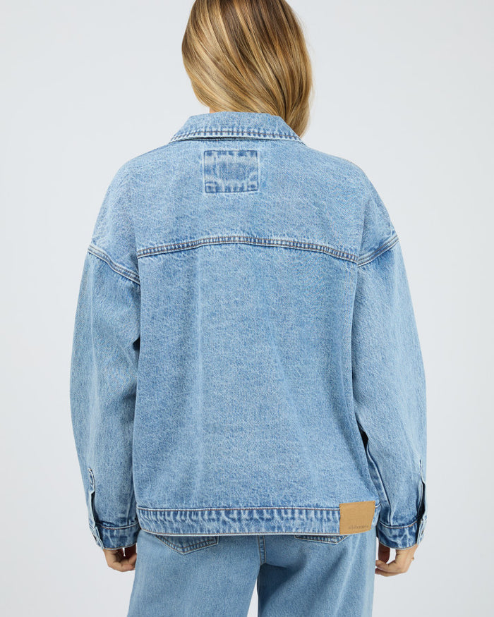 All About Eve Blair Denim Jacket in Light Blue Wash | Women's Jackets | Gretel Lane