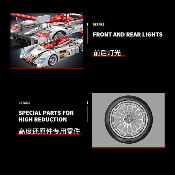 Bole Brick Audi R8 LM-P LE MANS