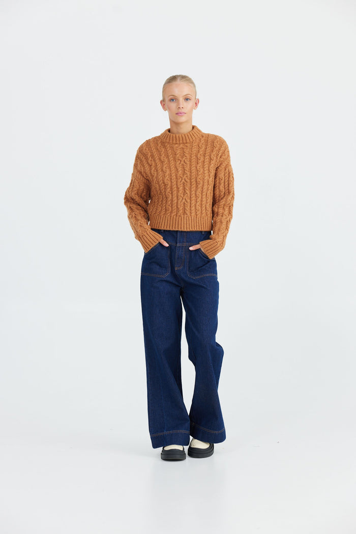Bower Knit (Caramel)