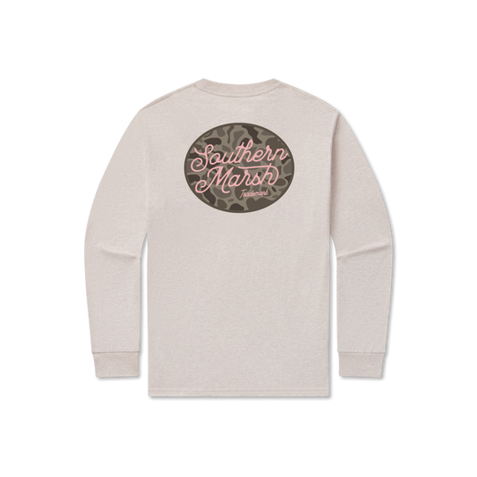 Branding Tee - Cowgirl Camo - Long Sleeve