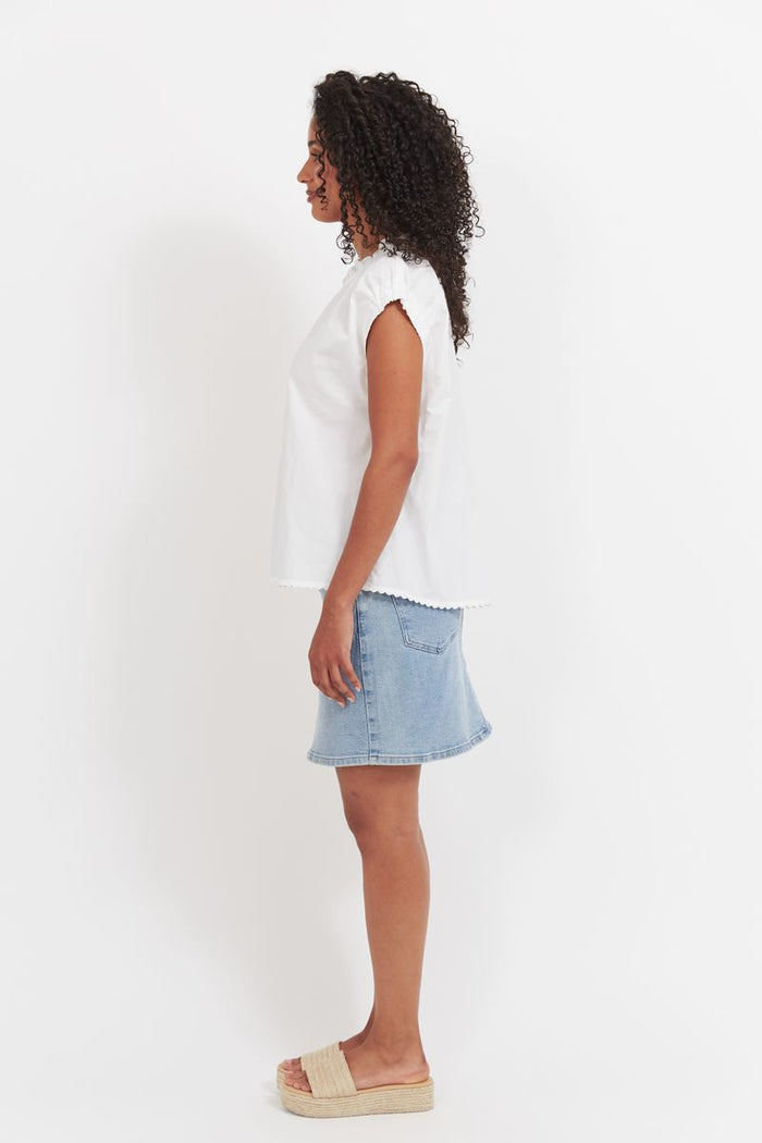 Brasilia Top (White)