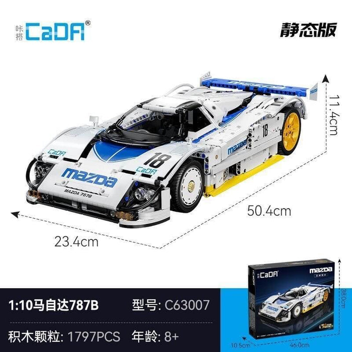 CADA C63007 Mazda 787B 1:10