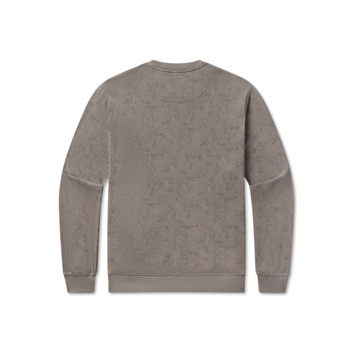 Dark Gray Waterfowl Print | Back