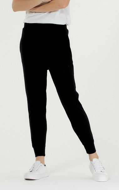 Camilla Women's Casual Jogger Pants Black | Clé