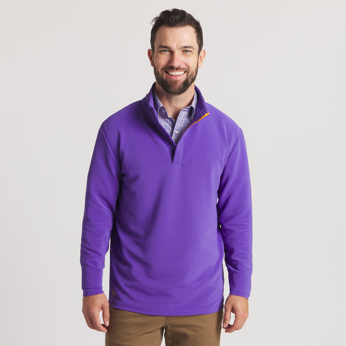Purple With Yellow | On Model Front