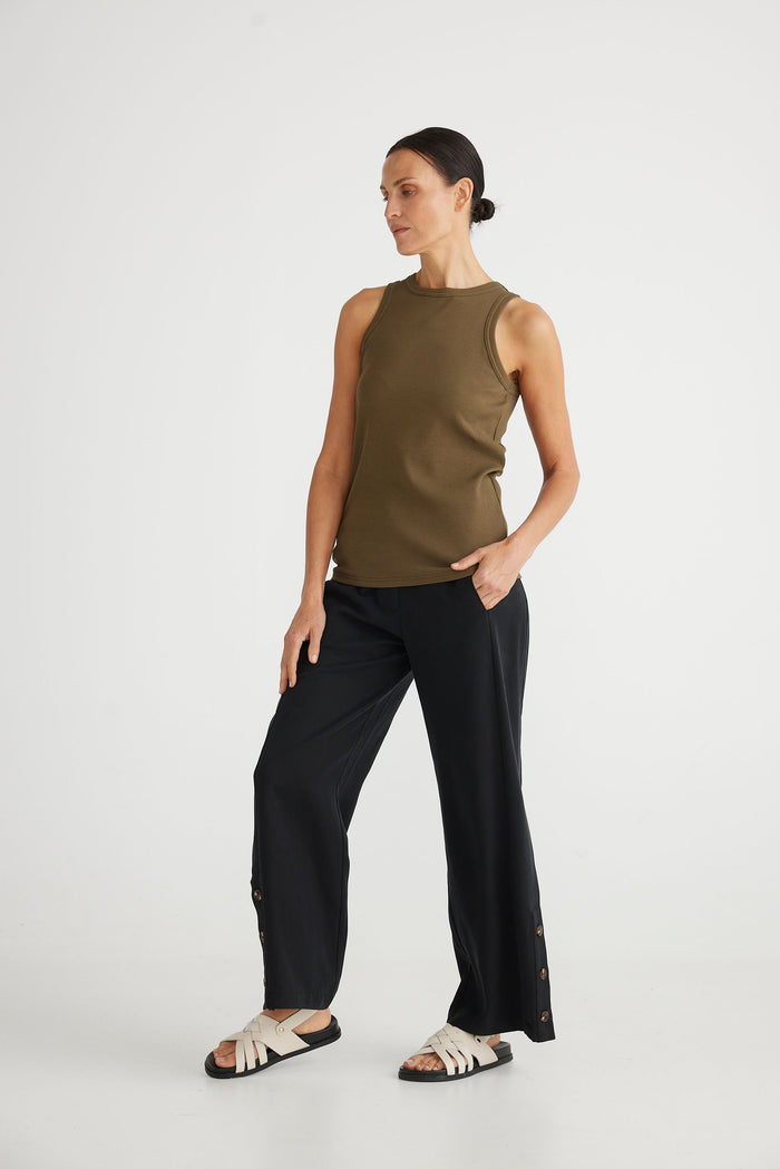 Carrie Tank (Deep Moss)