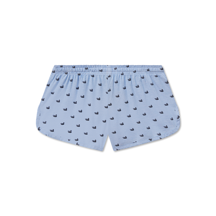 Light Blue with Navy Ducks | Back