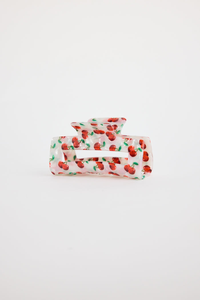 Cherry Hair Claw