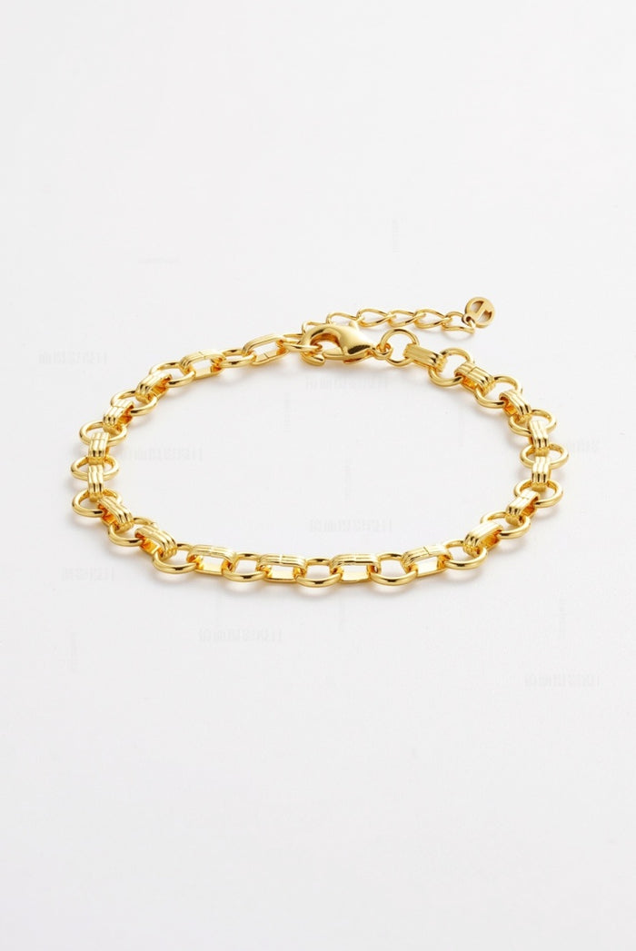 Zafino Gold Chain Link Women's Clara Bracelet | Gretel Lane