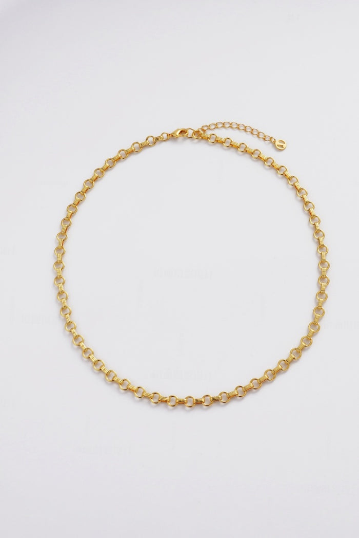 Zafino Gold Chain Link Clara Necklace | Gretel Lane