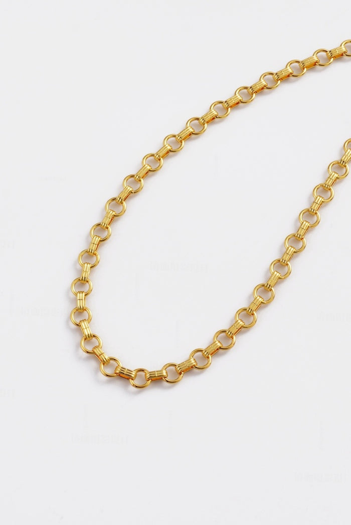 Zafino Gold Chain Link Clara Necklace | Gretel Lane