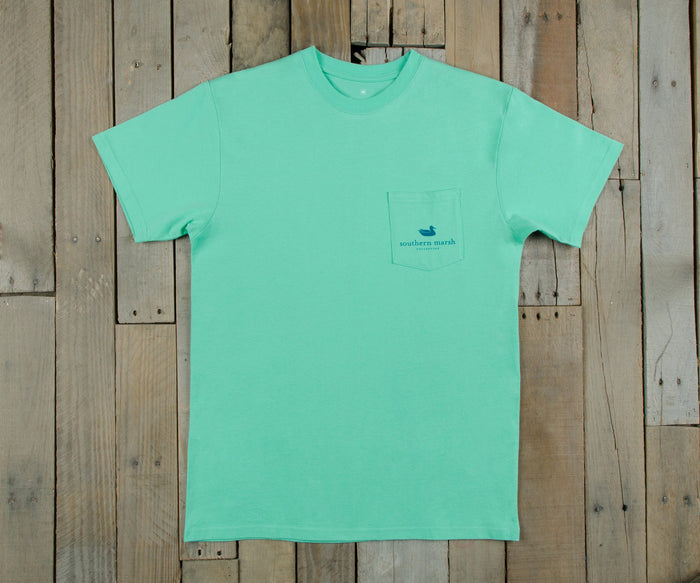Bimini Green | Cocktail Collection Tee | Hot Toddy | Short Sleeve | Front