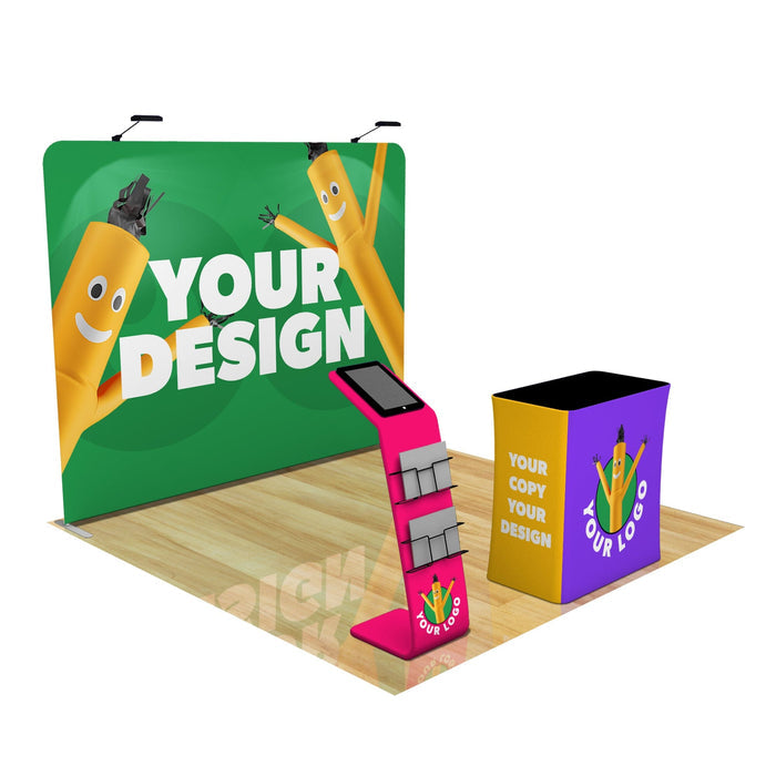Fabric & Frame / + Media Stand & Podium / + LED Lights