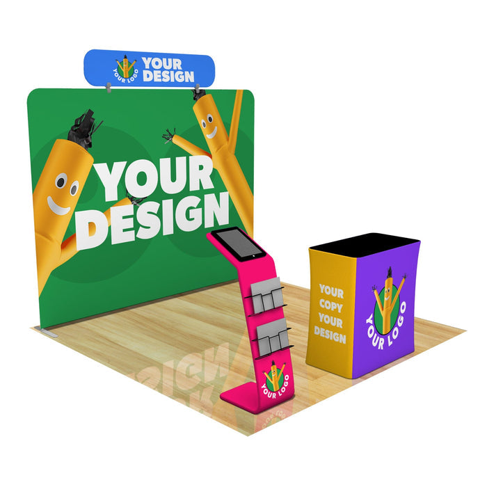 Fabric & Frame / + Media Stand & Podium / + Header