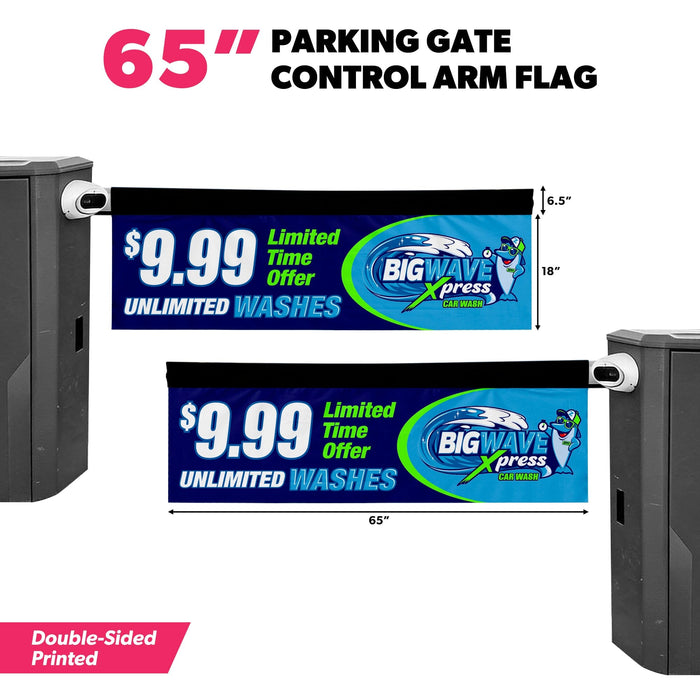 65 in. x 18 in. / Double-Sided
