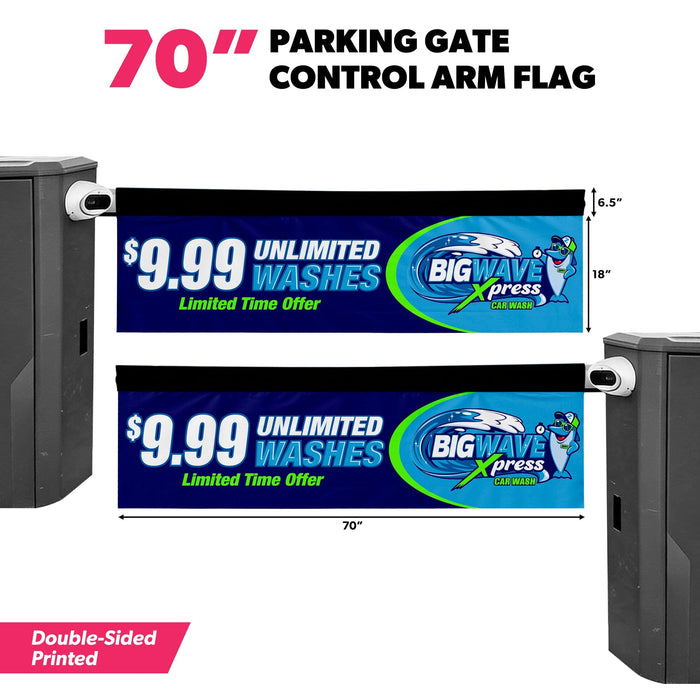 70 in. x 18 in. / Double-Sided