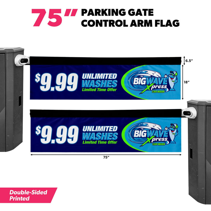 75 in. x 18 in. / Double-Sided