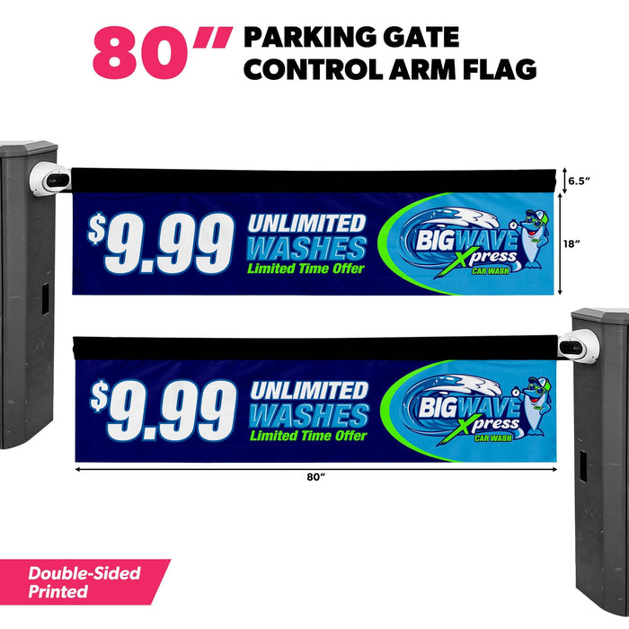 80 in. x 18 in. / Double-Sided