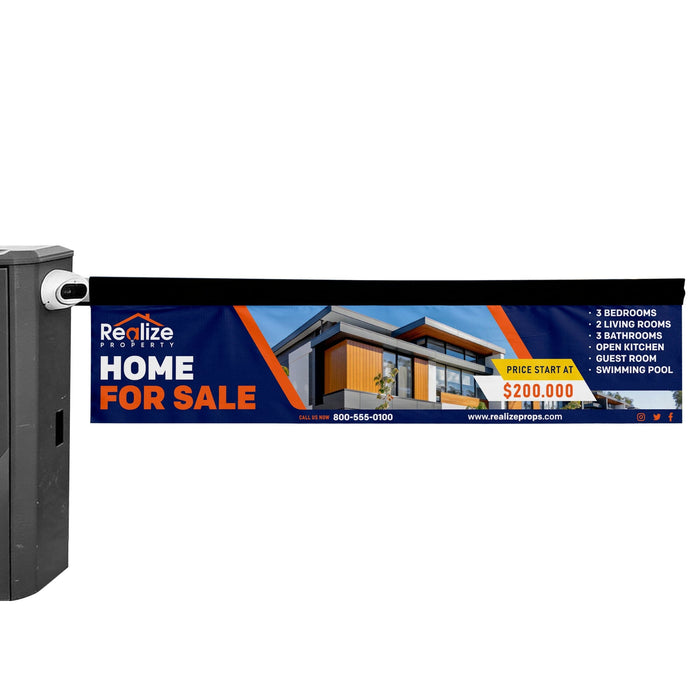 Custom Gate Arm Flags
