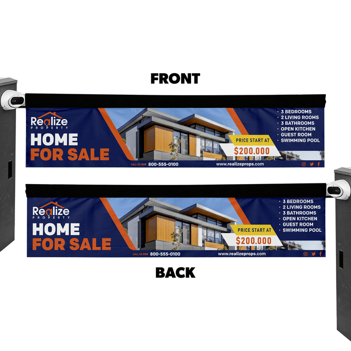 Custom Gate Arm Flags