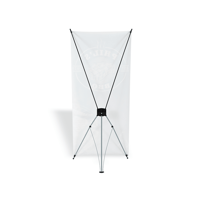 Custom X-Stand Display Banner