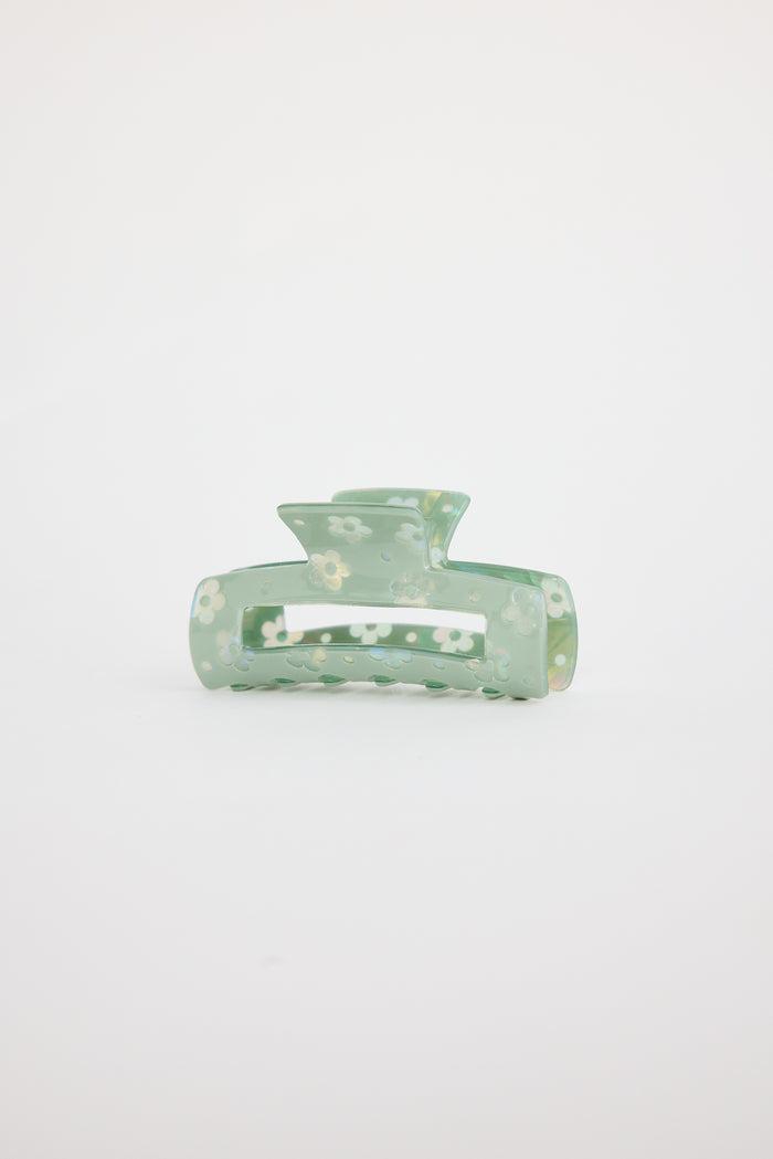 Daisy Louise Hair Claw (Green)