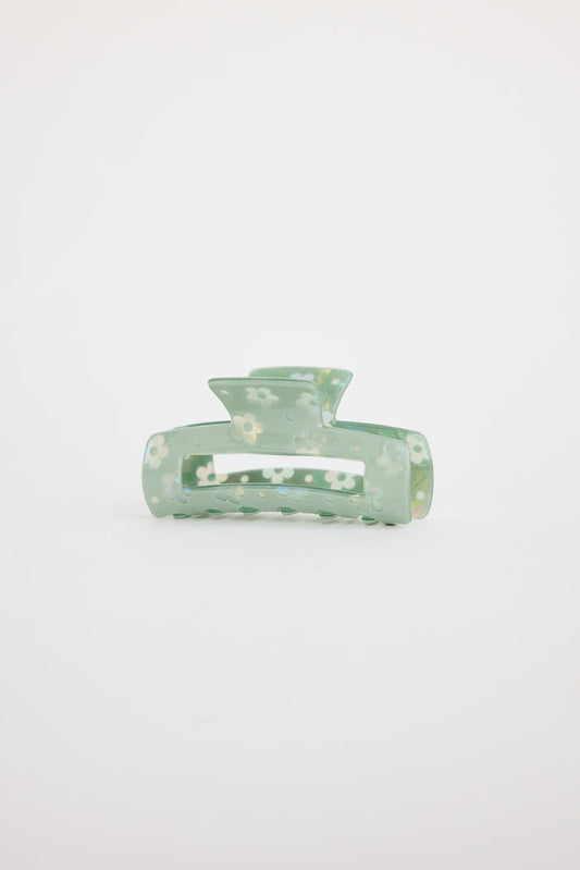 Daisy Louise Hair Claw (Green)