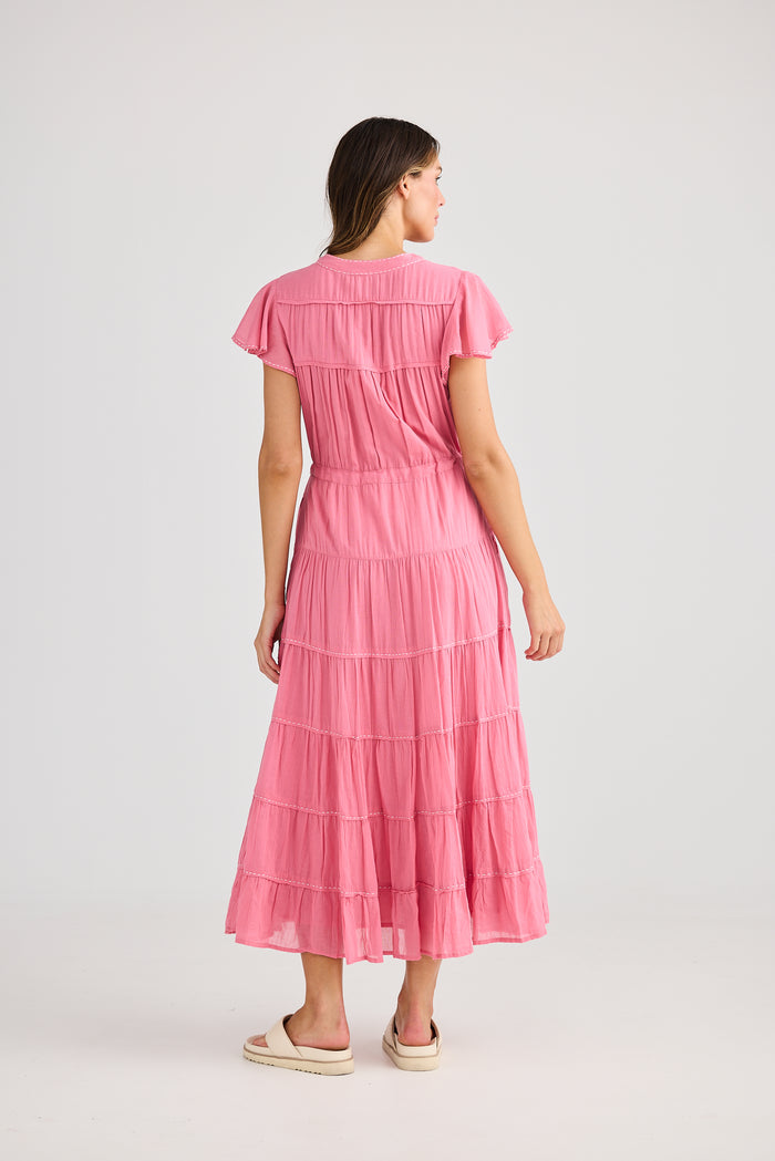 Delilah Dress (Cosmo Pink)