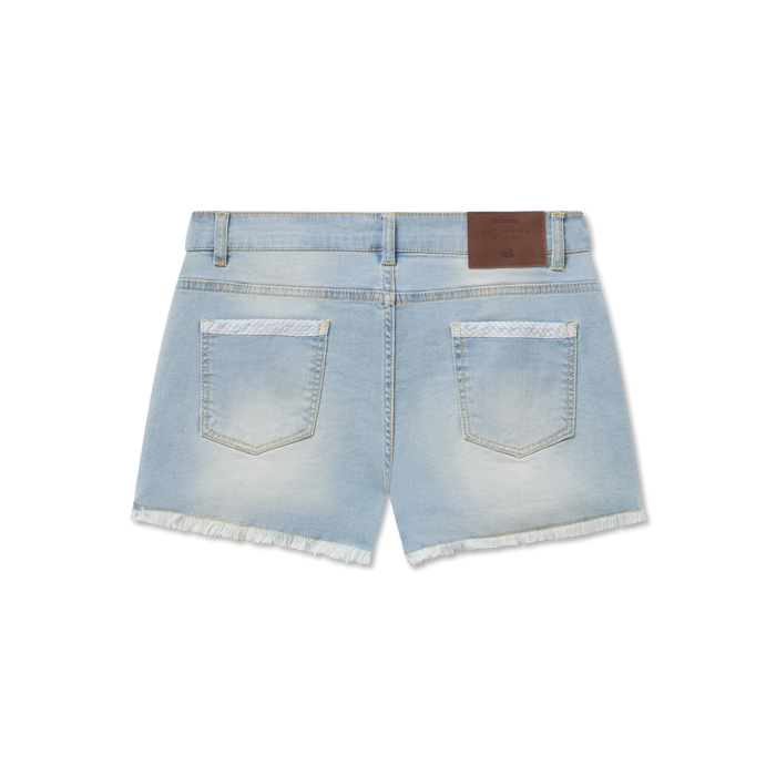 Light Blue Jessie | Denim Jessie Short | Womens Shorts | Back