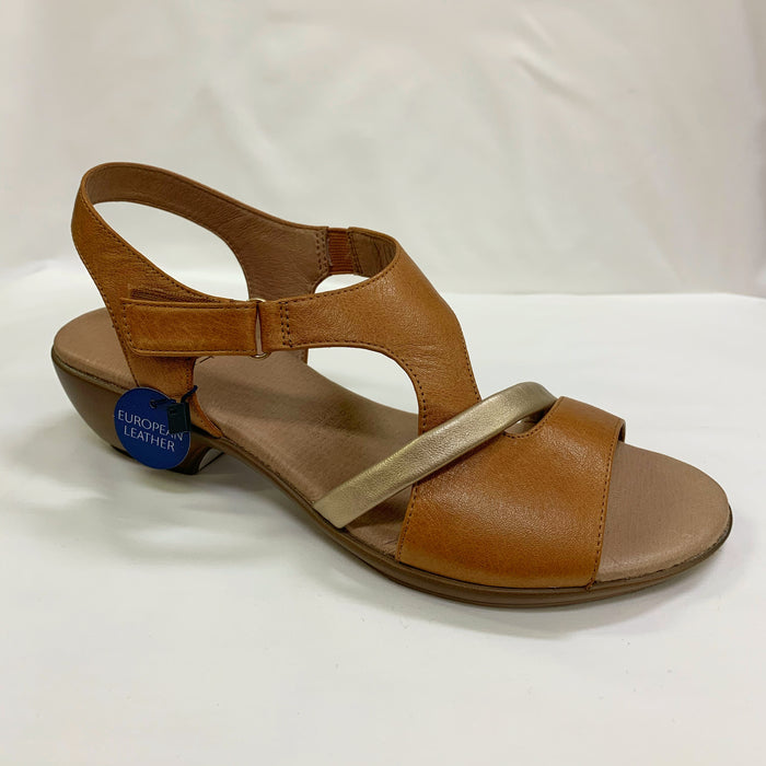Denna Leather Sandals - Tan