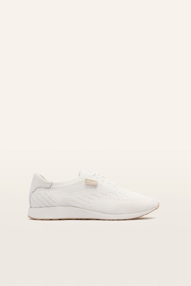 White Knit Women's Sneaker | Gretel Lane