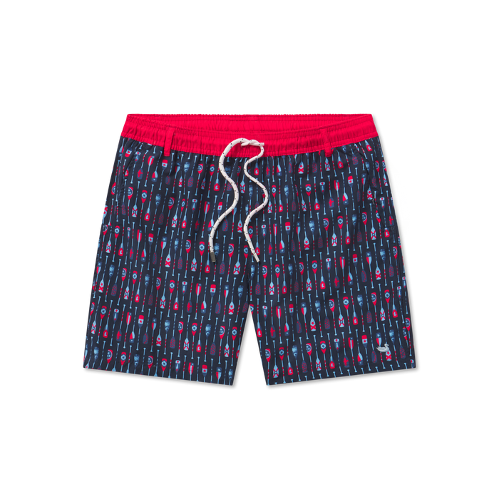 Navy and Red