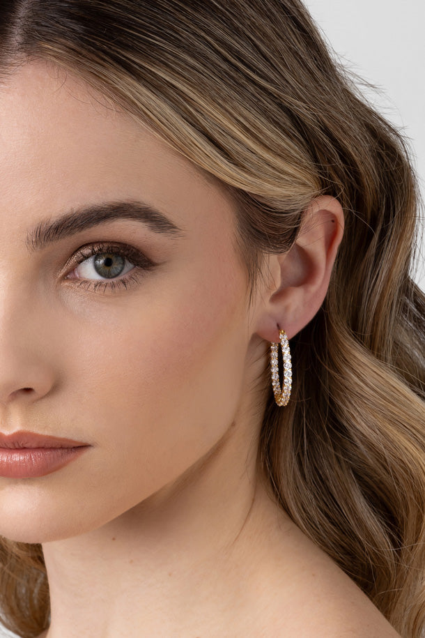 Dolce Vita Earring (Rhodium)