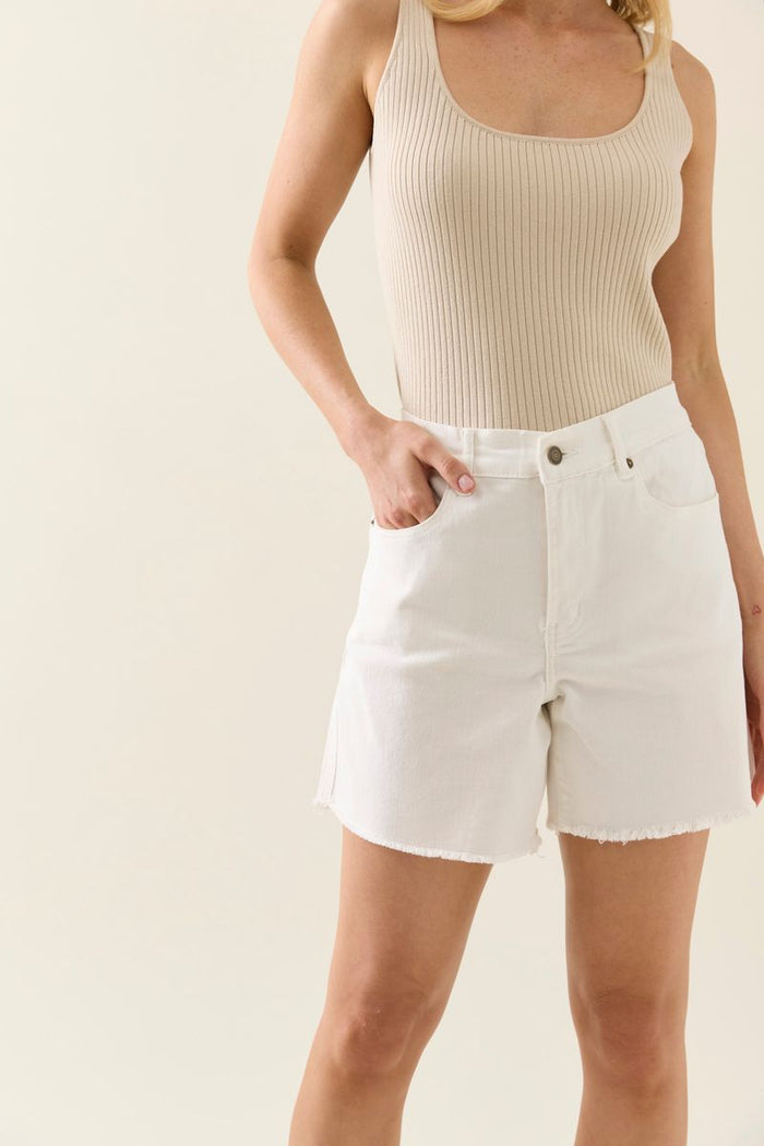 Duke Denim Shorts (Salt)
