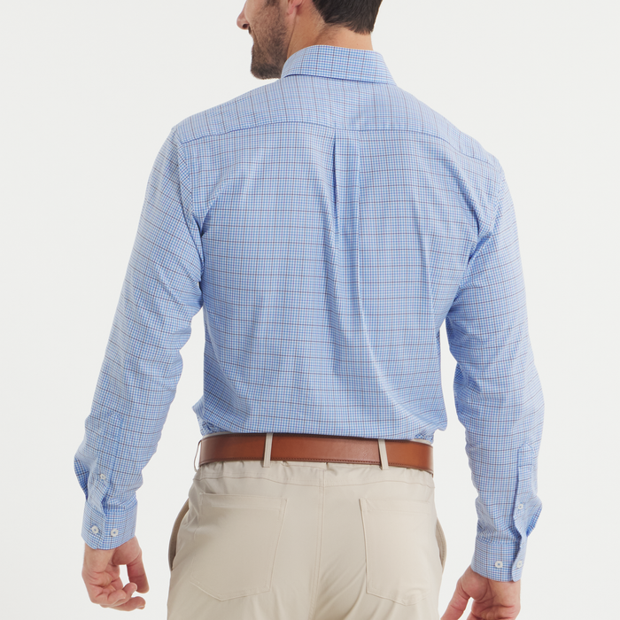 French Blue & Navy | ON MODEL | BACK