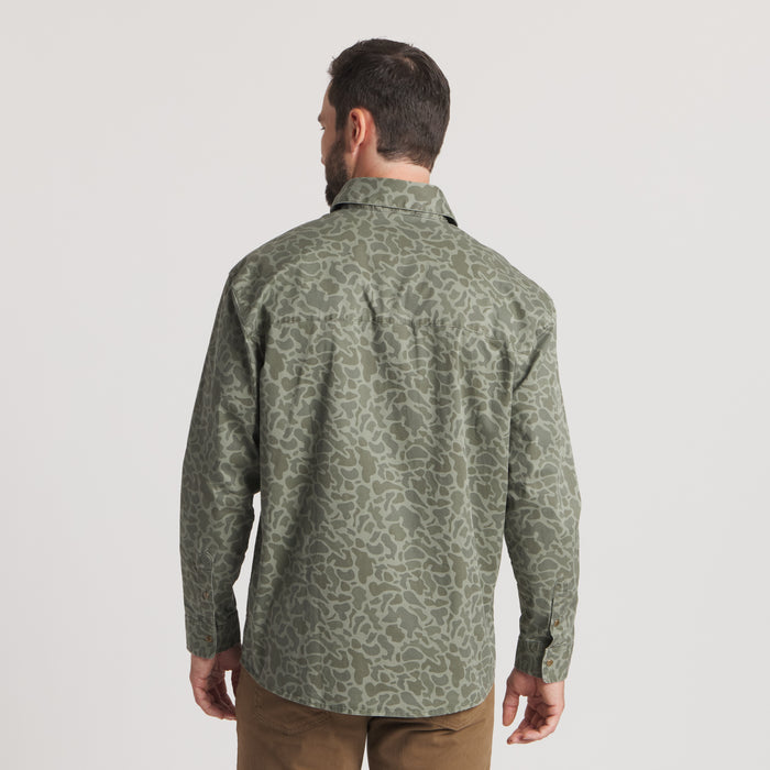 Dark Olive  Camo | ON MODEL | BACK