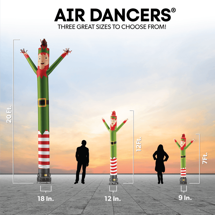 Elf Air Dancers® Inflatable Tube Man